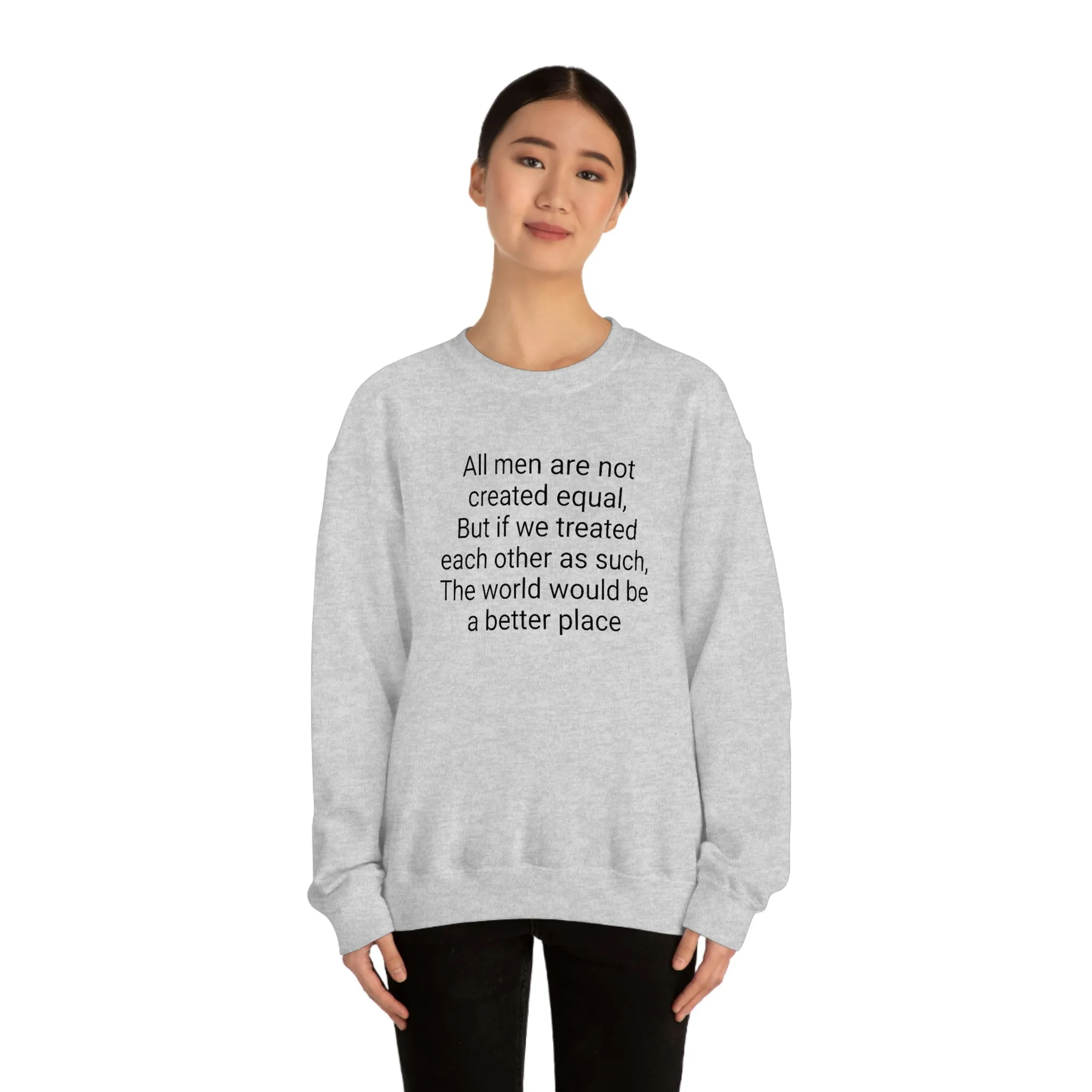 We the People sweatshirt crewneck