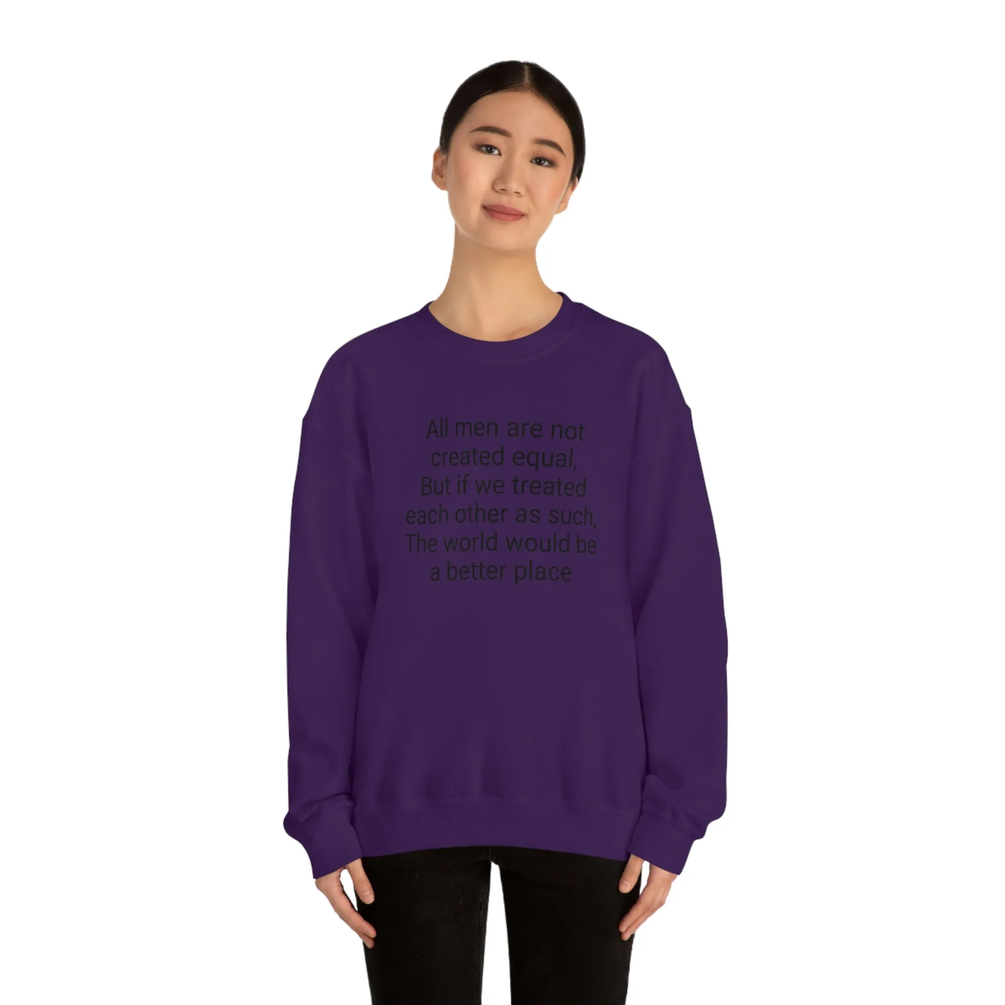 We the People sweatshirt crewneck