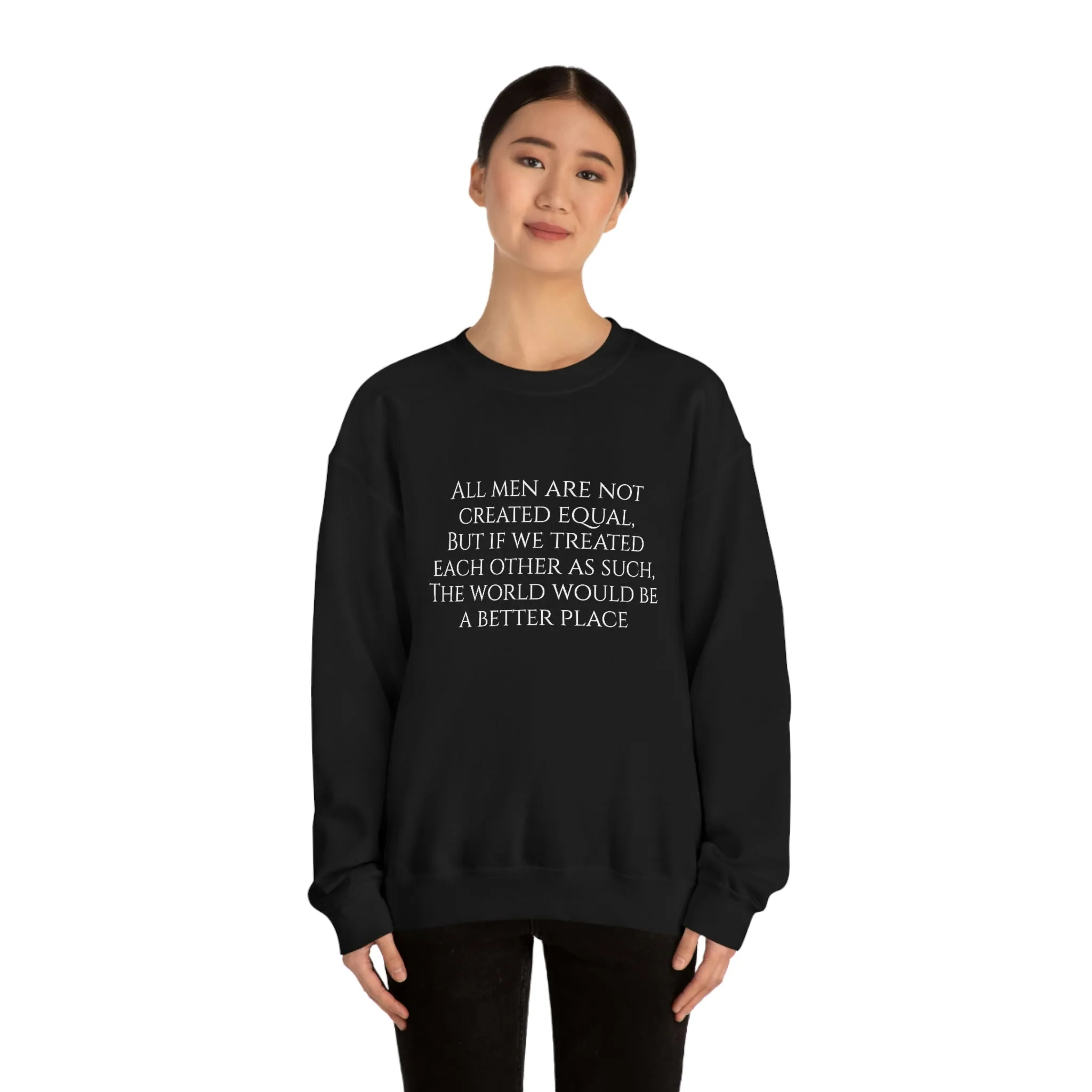 We the People sweatshirt crewneck