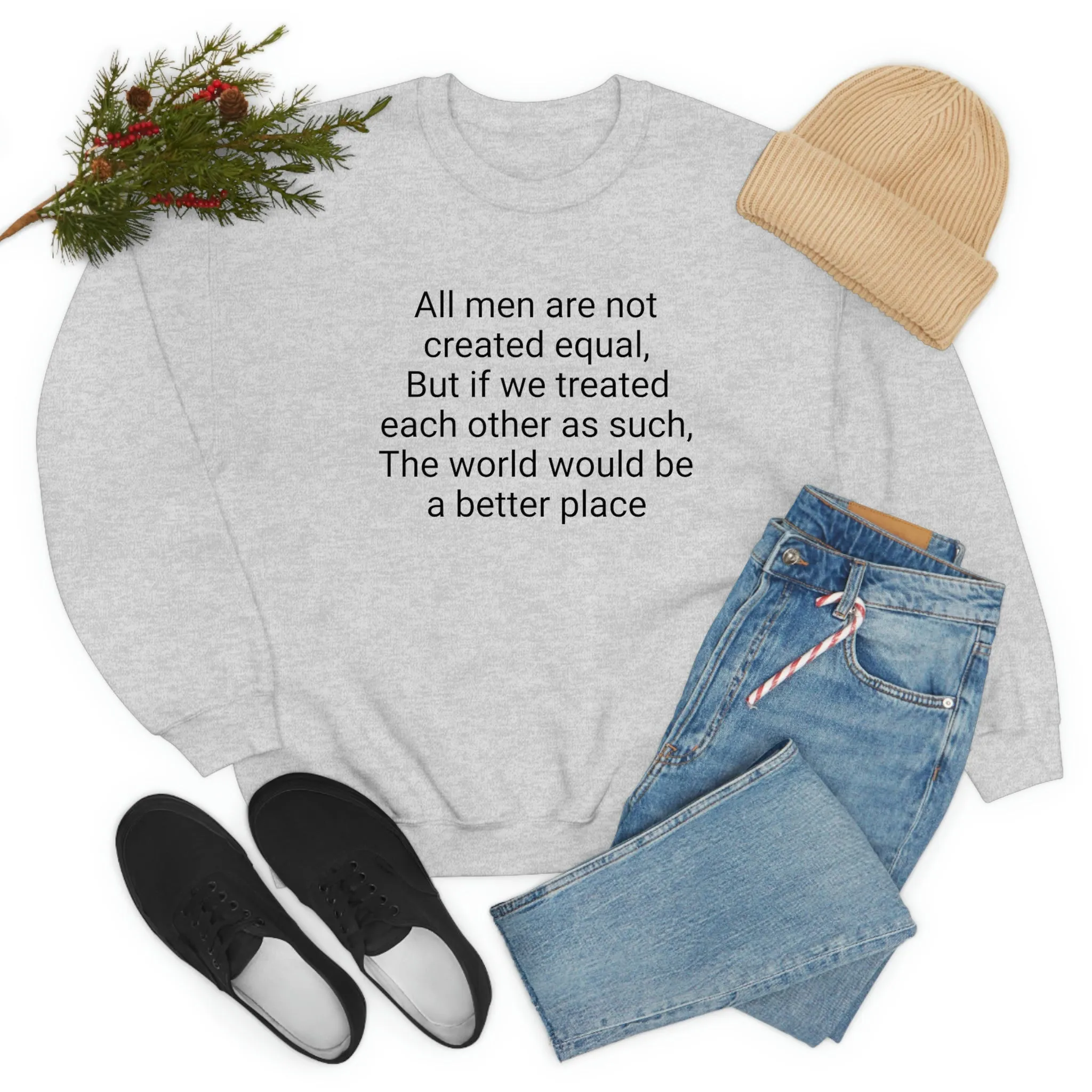 We the People sweatshirt crewneck