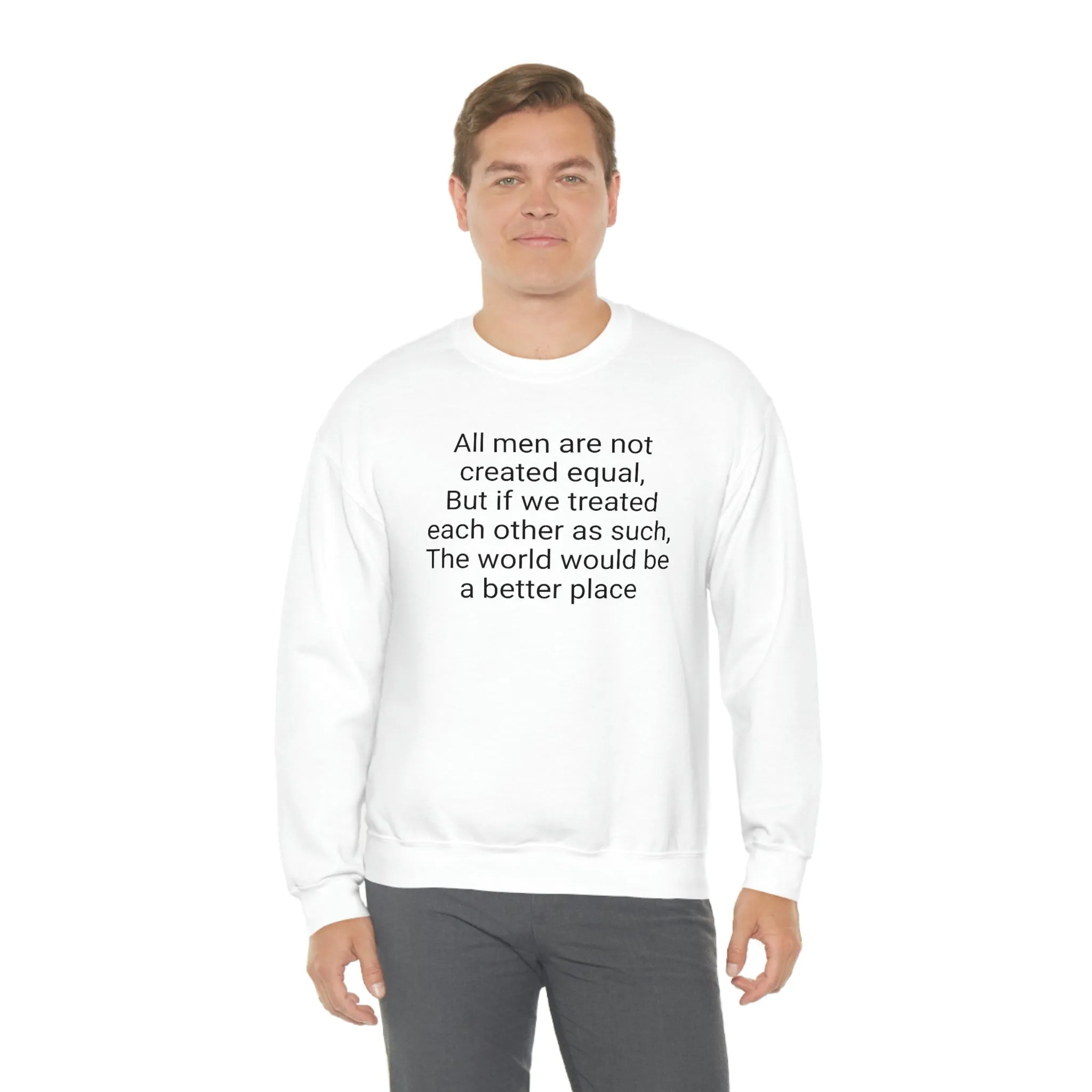 We the People sweatshirt crewneck