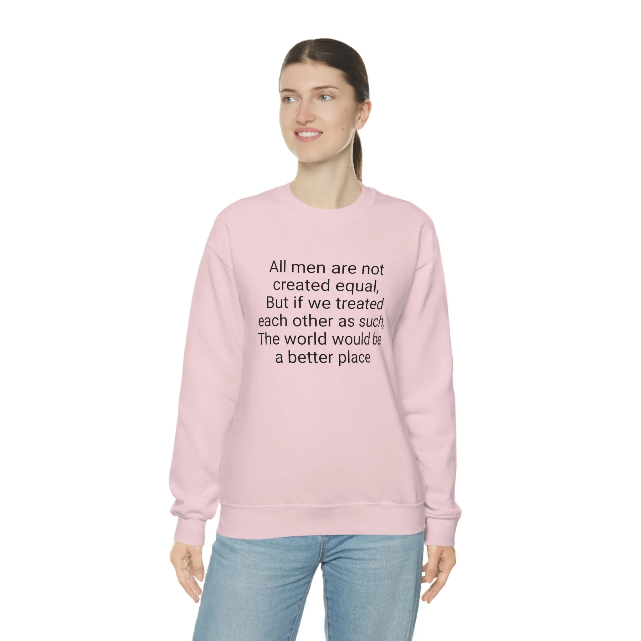 We the People sweatshirt crewneck