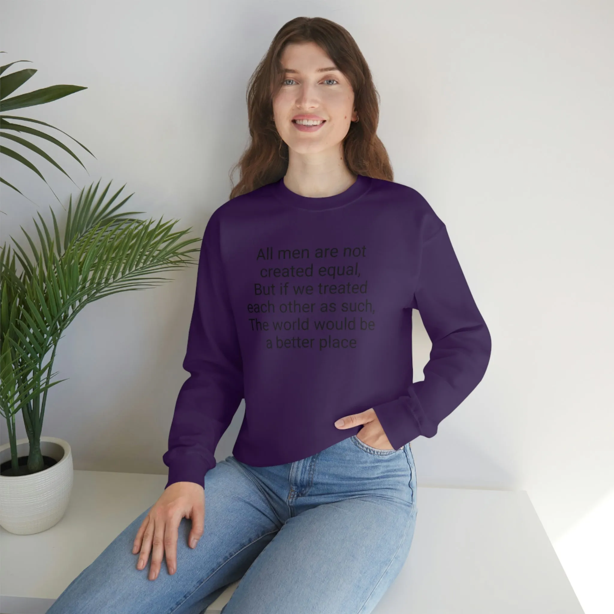 We the People sweatshirt crewneck