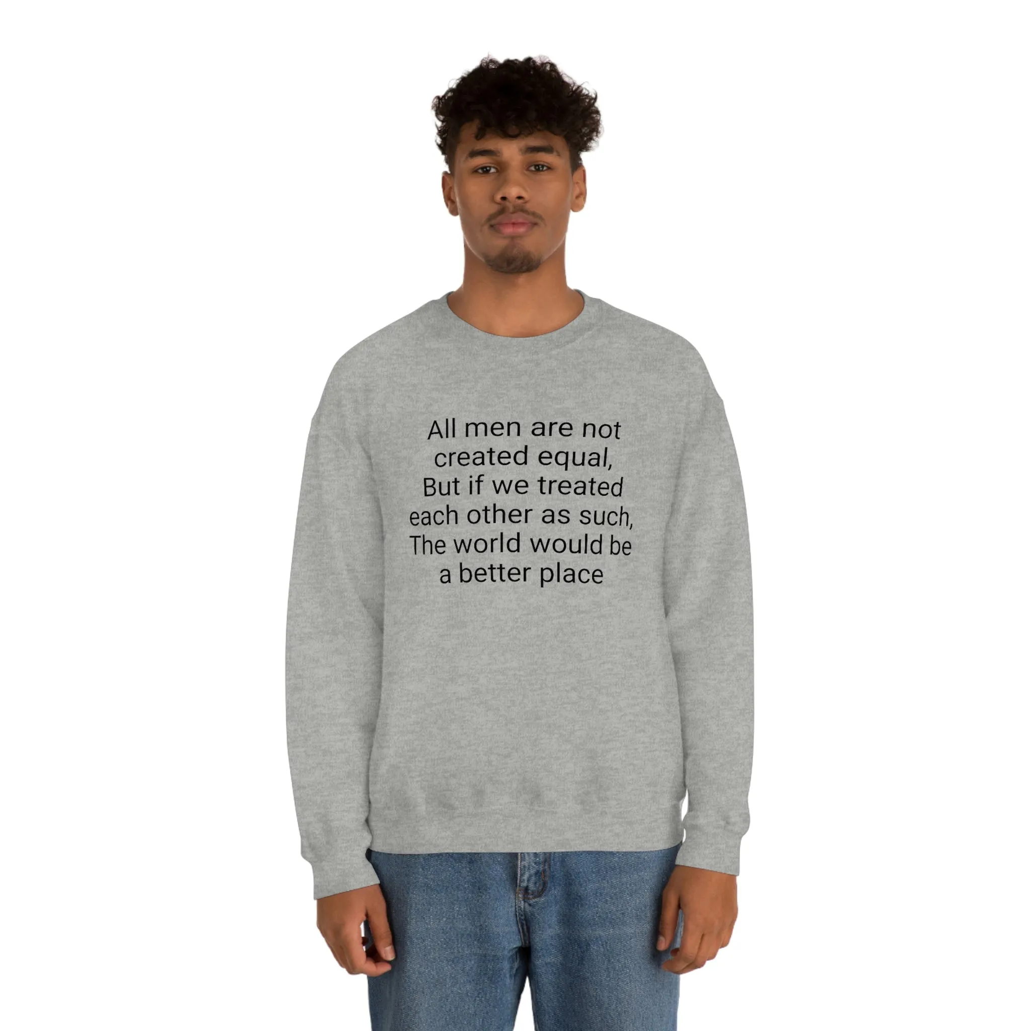 We the People sweatshirt crewneck