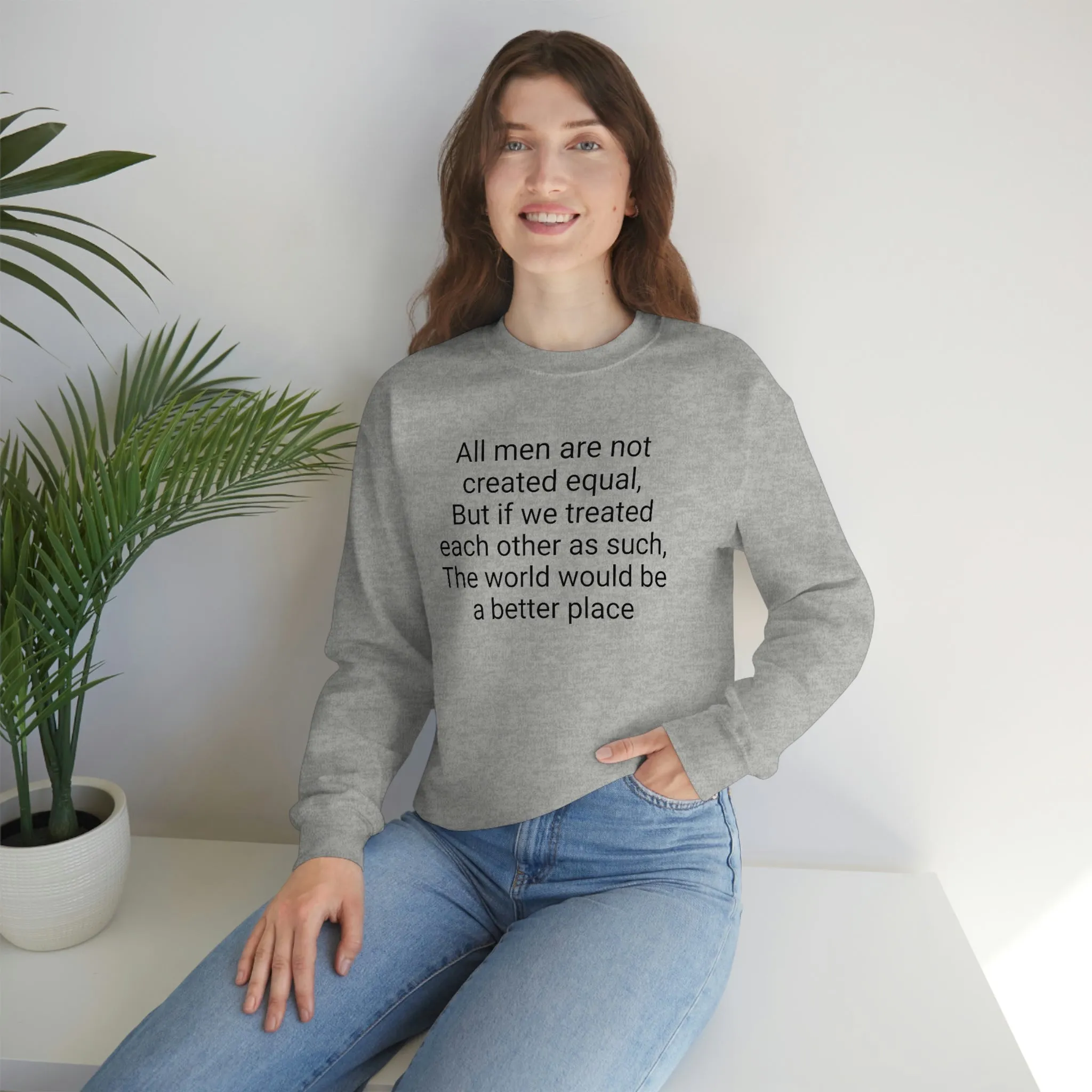 We the People sweatshirt crewneck