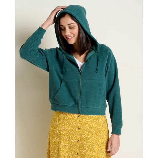 WHITNEY TERRY ZIP HOODIE