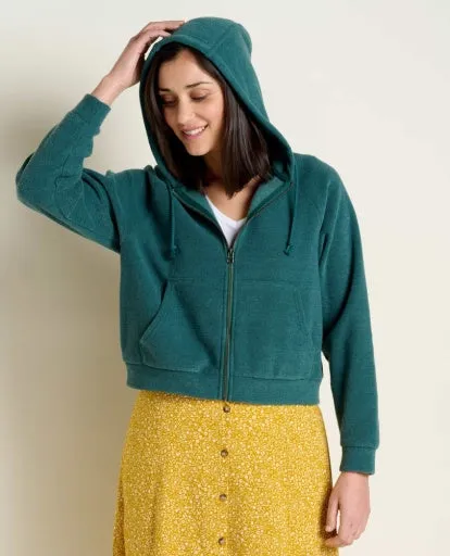 WHITNEY TERRY ZIP HOODIE