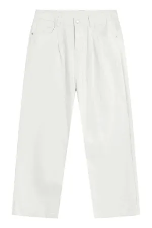 Wide Leg Jeans with Pockets