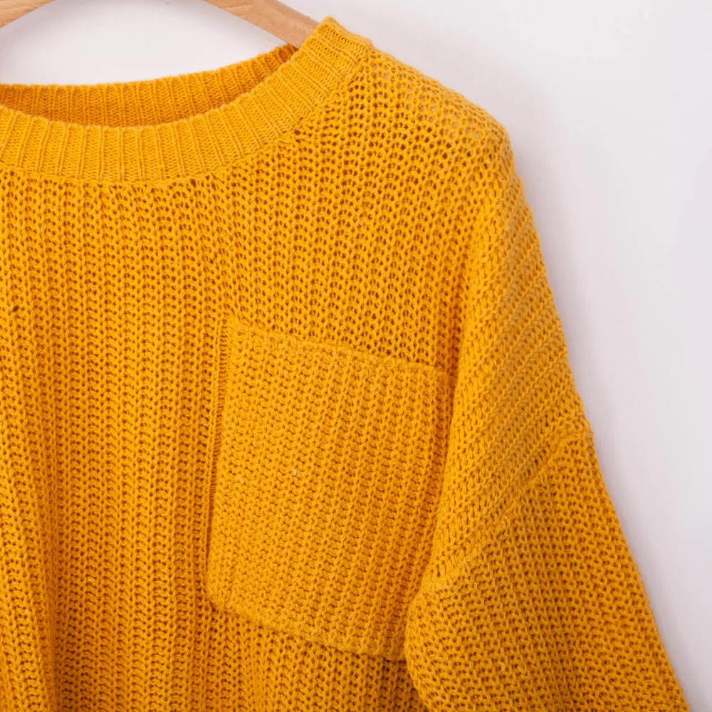 Wide-sleeved Fat Woman Large Size Loose Sweater