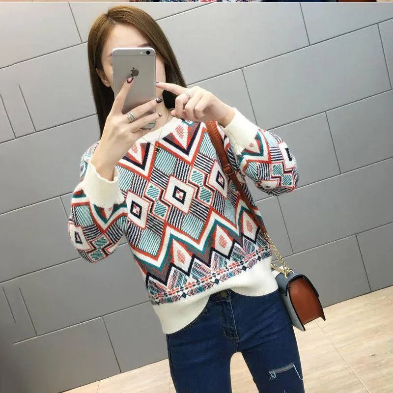 Women Turtleneck Winter Sweater Women 2019 Long Sleeve Knitted Pullovers Female Jumper Tricot Tops