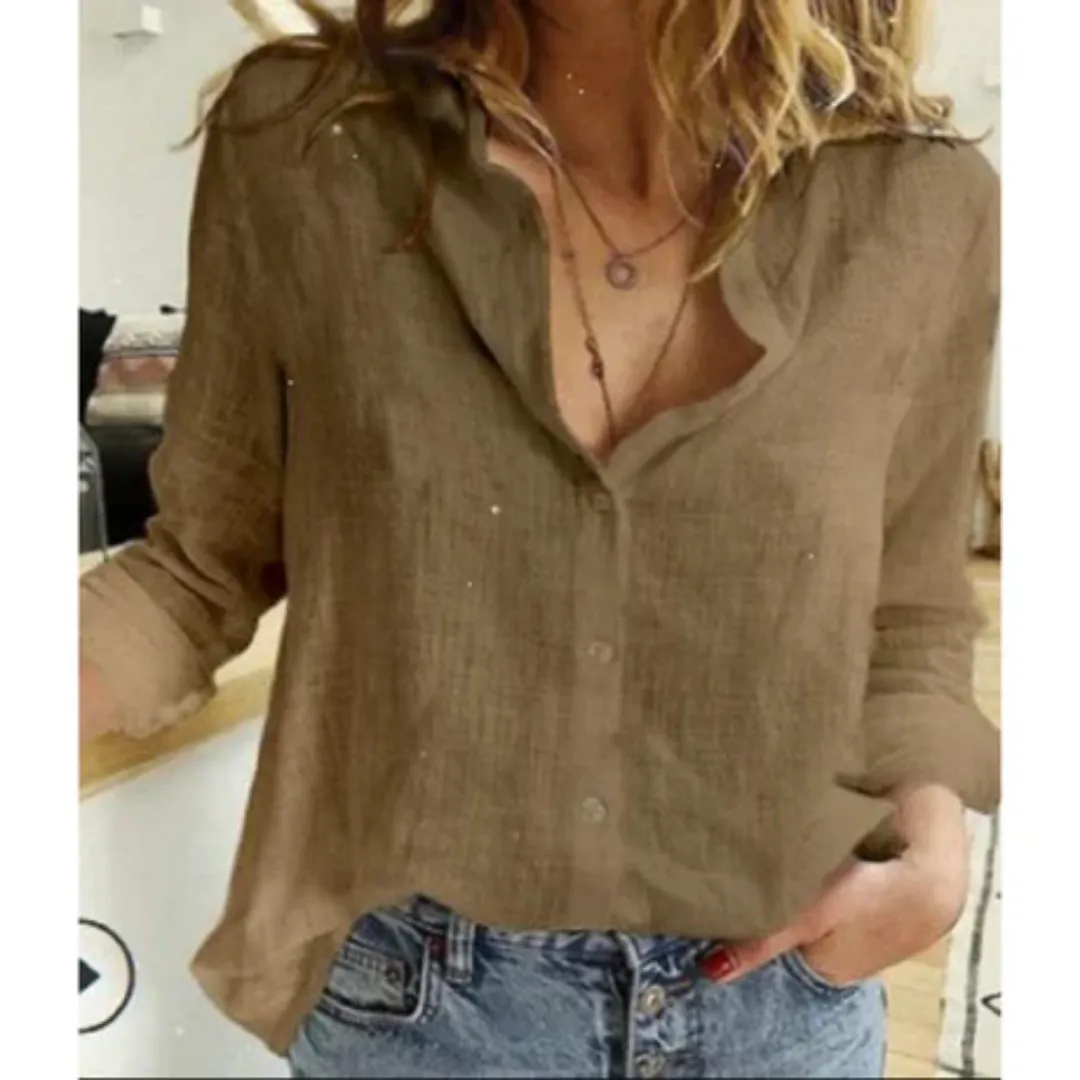 Women's Casual Summer Shirt | Long Sleeve