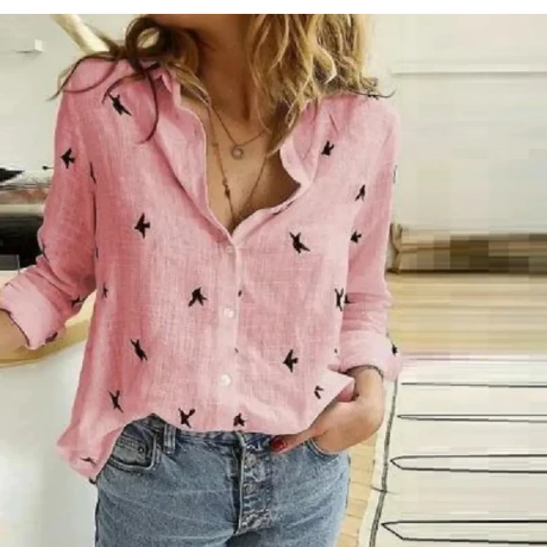 Women's Casual Summer Shirt | Long Sleeve