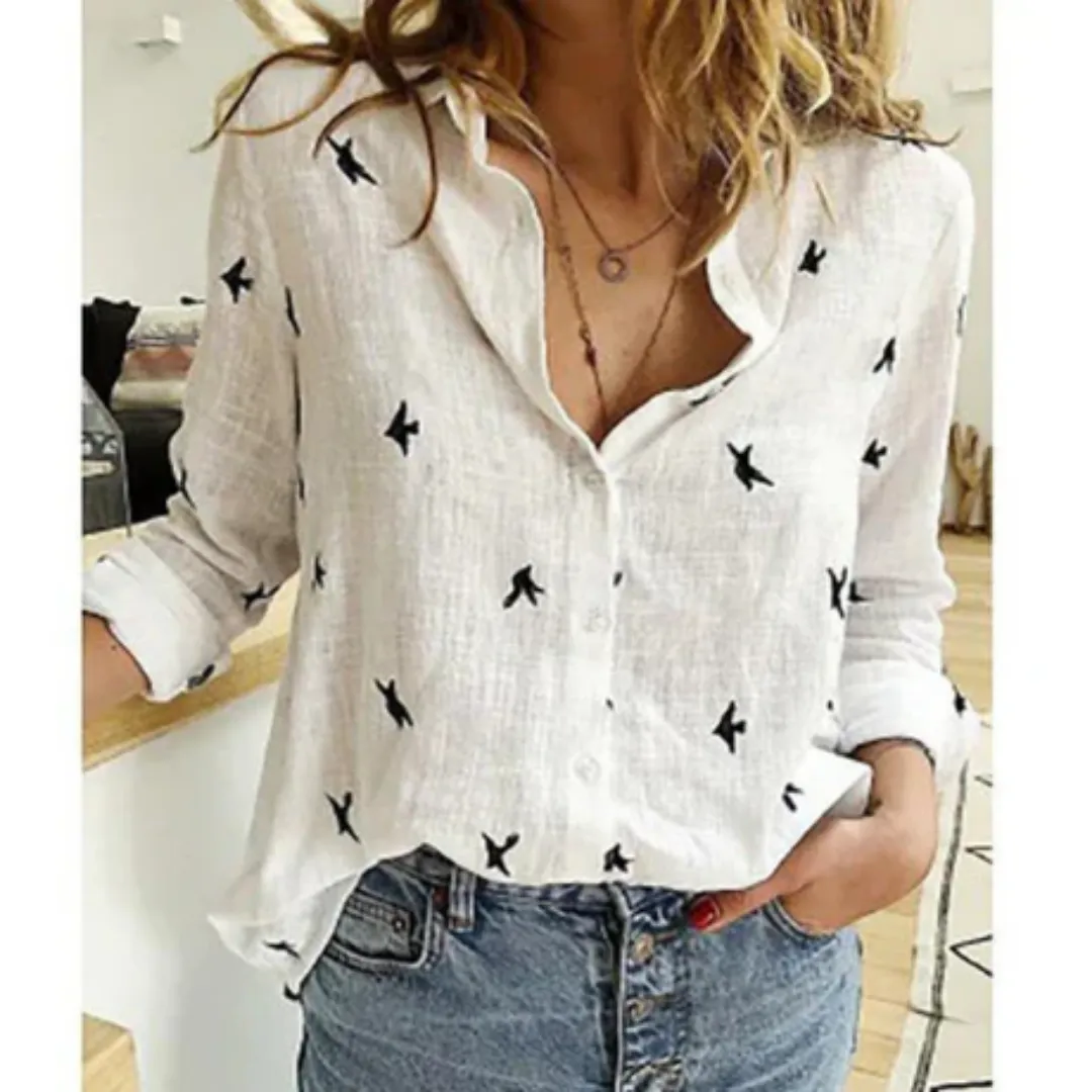 Women's Casual Summer Shirt | Long Sleeve