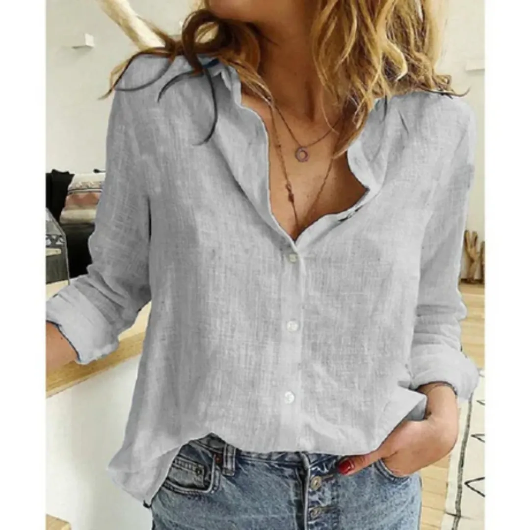 Women's Casual Summer Shirt | Long Sleeve