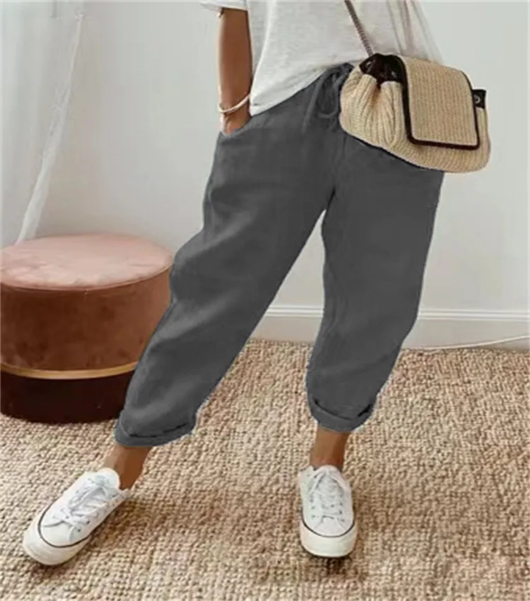 Women's Comfortable Casual Drawstring Pants | Loose