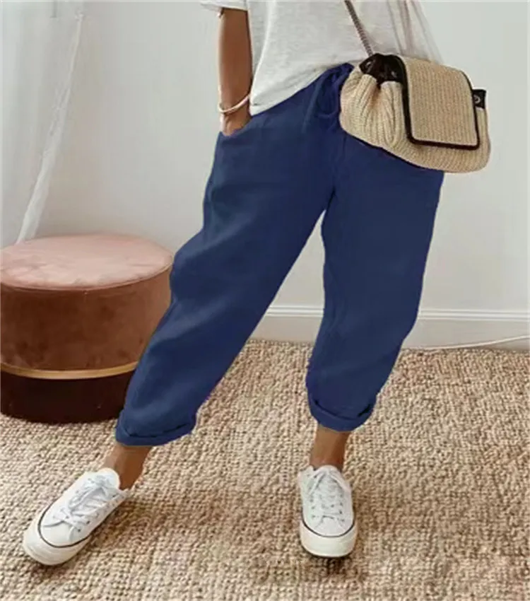 Women's Comfortable Casual Drawstring Pants | Loose