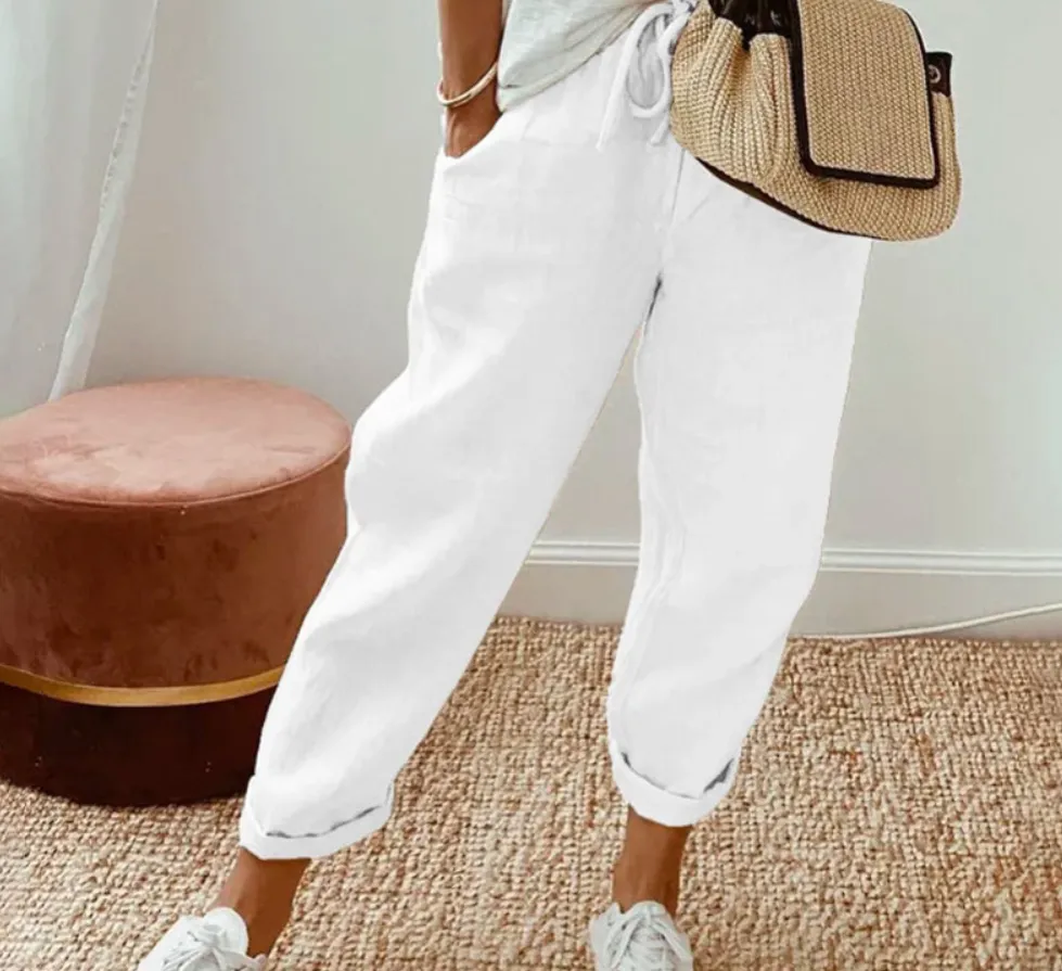 Women's Comfortable Casual Drawstring Pants | Loose