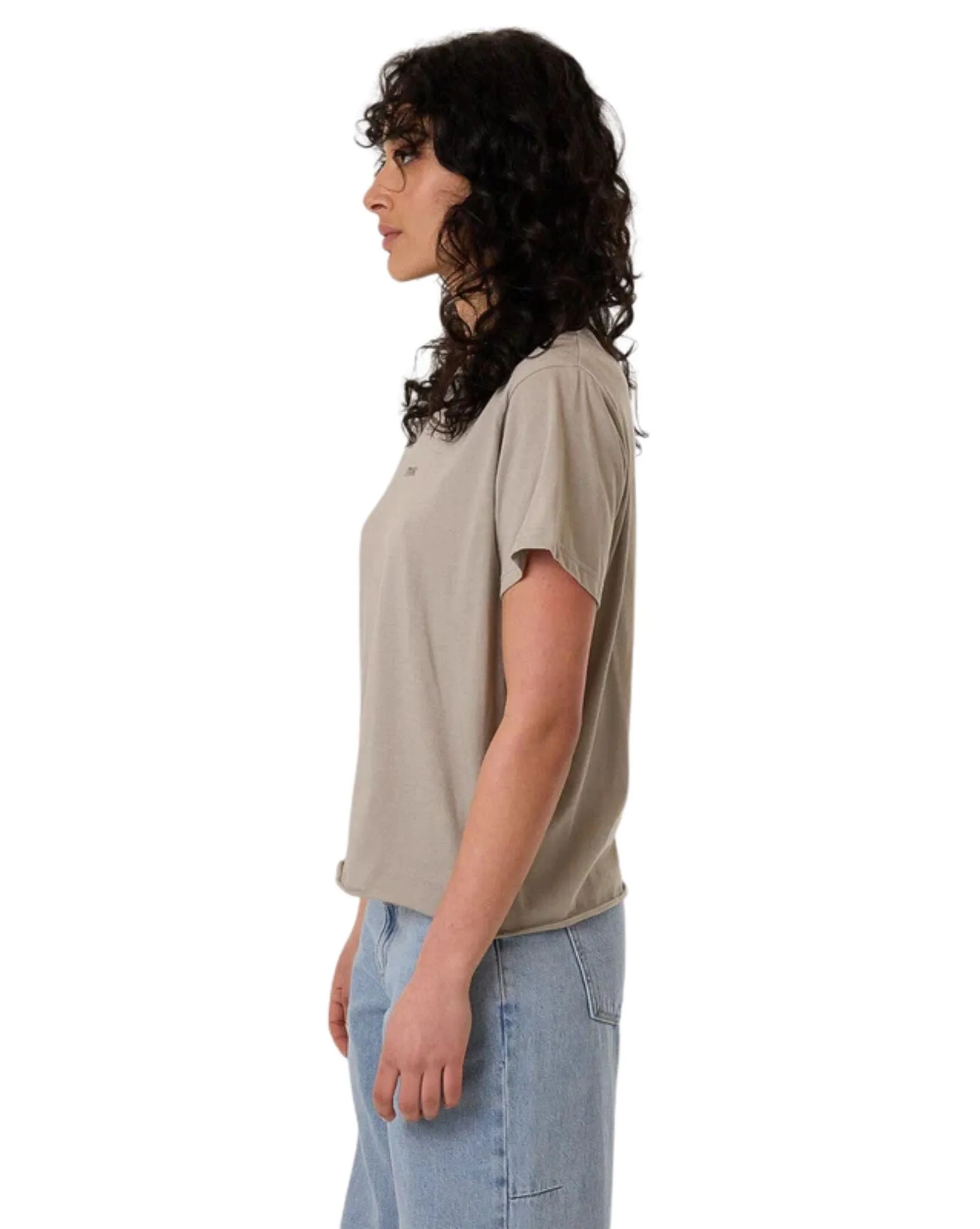 Womens Minimal Thrills Relaxed Tee- String