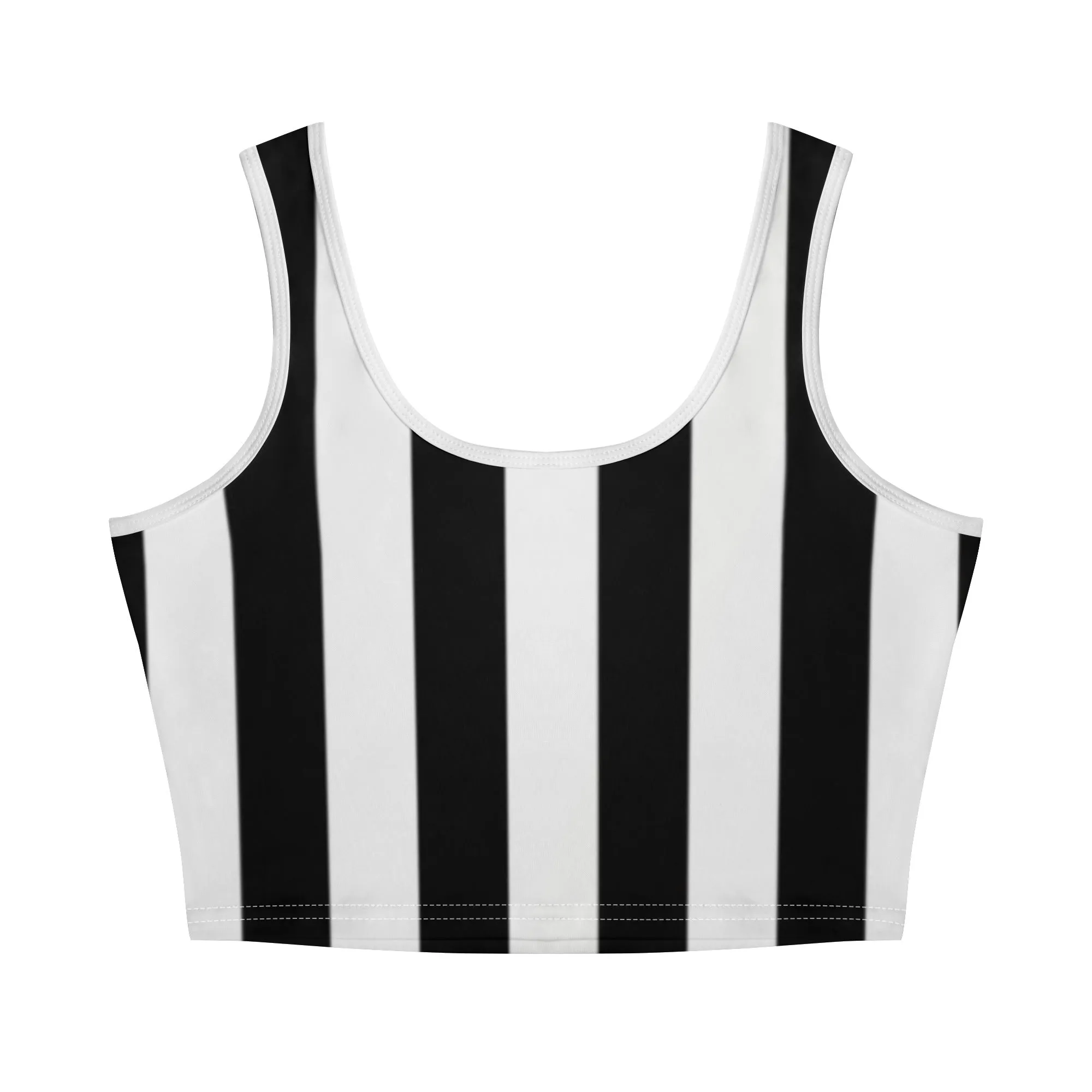 Women's Nightmare Before Christmas Pattern 2 Cropped Tank Top