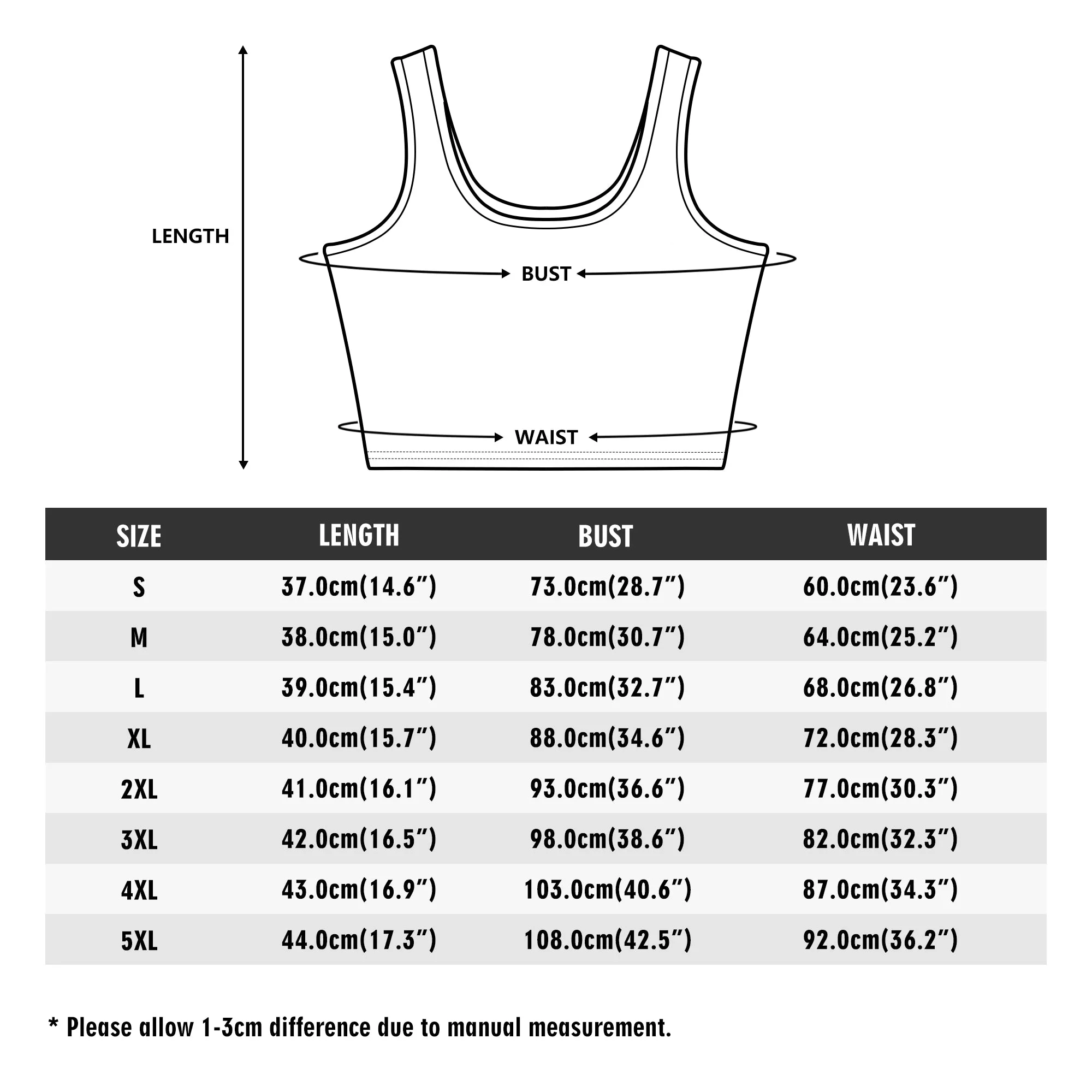 Women's Nightmare Before Christmas Pattern 2 Cropped Tank Top