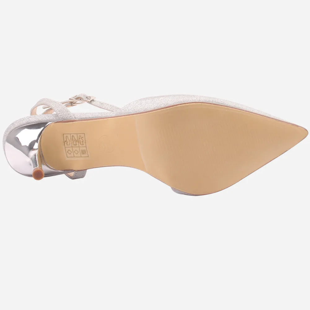 Womens "ADIA" Pointy Evening Sandals