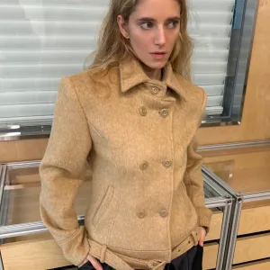 Wool Double-Breasted Jacket