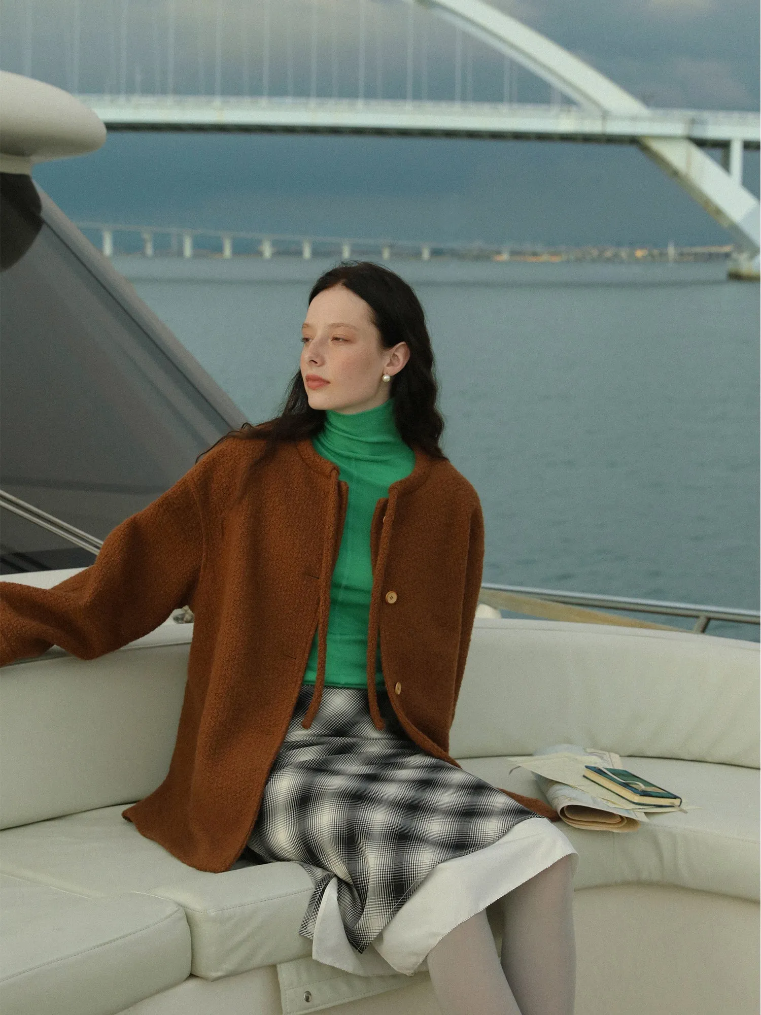 Wool Turtleneck Pullover