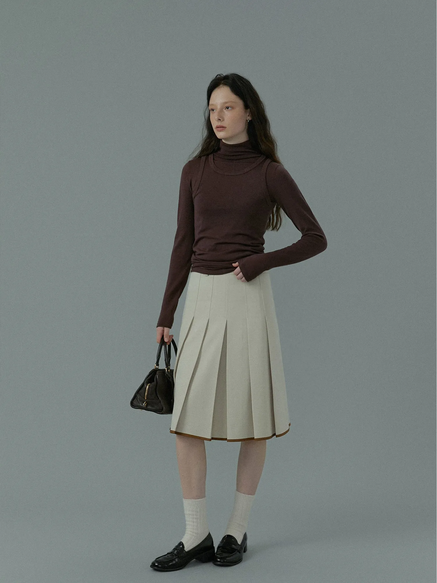 Wool Turtleneck Pullover