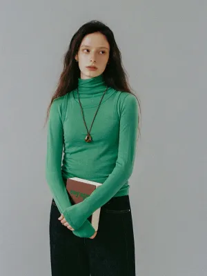 Wool Turtleneck Pullover