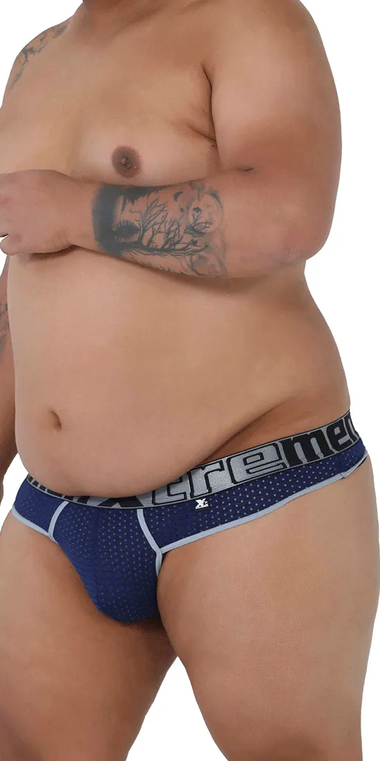 Xtremen 91036x-3 3pk Thongs White-gray-blue