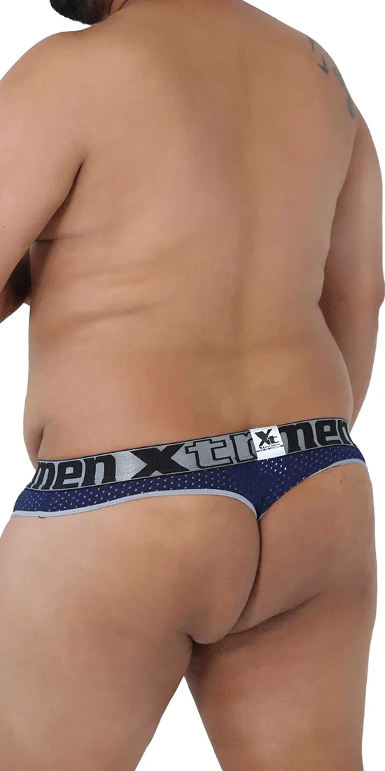 Xtremen 91036x-3 3pk Thongs White-gray-blue