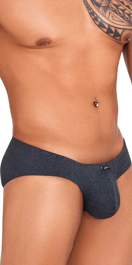 Xtremen 91142 Ultra-soft Briefs Gray Cross