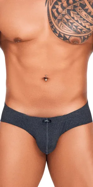 Xtremen 91142 Ultra-soft Briefs Gray Cross